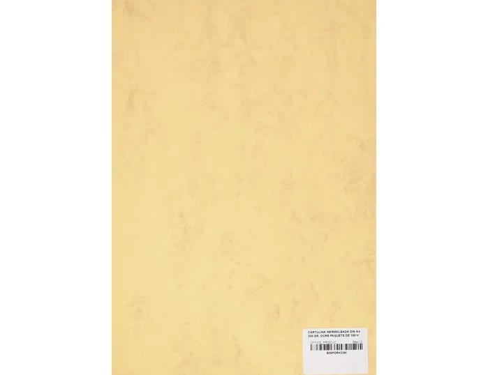 Michel Cartulina Marmoleada Ocre Din A4 200 gr