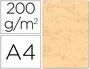 Michel Cartulina Marmoleada Din A4 Ocre 200 gr Paquete 100 Hojas