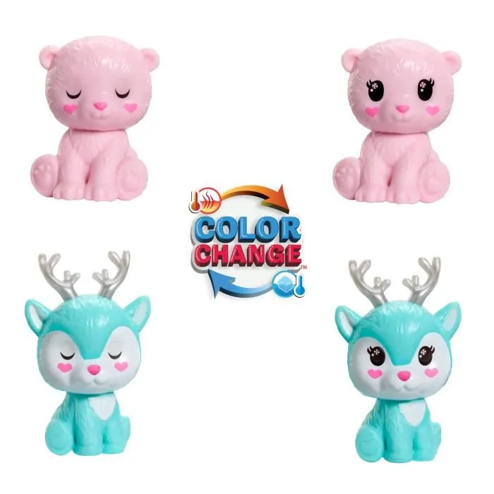 Barbie Calendario de Adviento Cutie Reveal con 1 muñeca y 24 sorpresas, 3 looks, 4 animales y accesorios