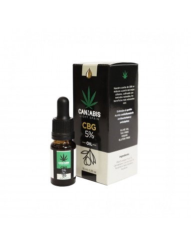 CANNABIS LIGHT SPAIN Aceite Premium CBG 5% CANNABIS LIGHT SPAIN Aceite Premium CBG 5%
