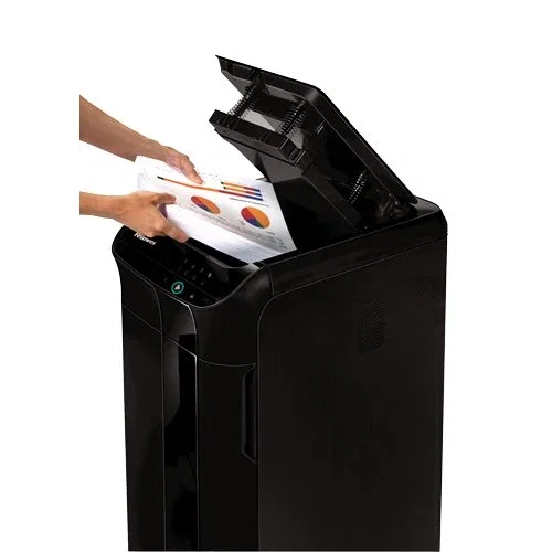 Fellowes AutoMax 450C Destructora de documentos, Corte en partículas, Negra