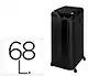 Fellowes 450c Destructora de Documentos Automática, Capacidad 450 Hojas, Corte Partículas P-4, Papelera 68L, Smart Lock