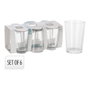 Set de 6 vasos de cristal 200 ml