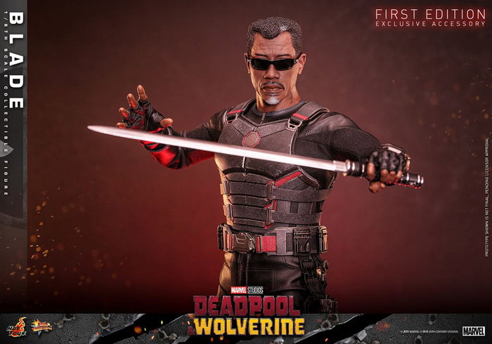 Hot Toys Deadpool & Wolverine Movie Masterpiece 1/6 Blade 30 cm Hot Toys Deadpool & Wolverine Movie Masterpiece 1/6 Blade 30 cm