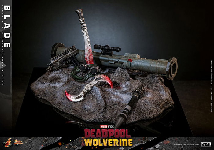 Hot Toys Deadpool & Wolverine Movie Masterpiece 1/6 Blade 30 cm Hot Toys Deadpool & Wolverine Movie Masterpiece 1/6 Blade 30 cm