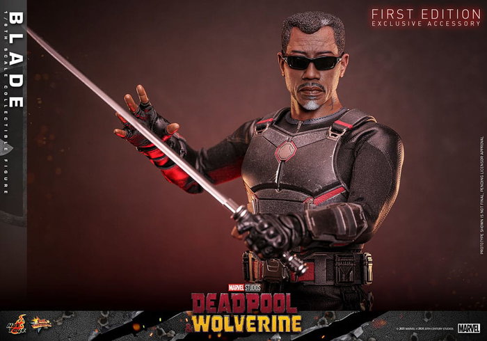 Hot Toys Deadpool & Wolverine Movie Masterpiece 1/6 Blade 30 cm Hot Toys Deadpool & Wolverine Movie Masterpiece 1/6 Blade 30 cm