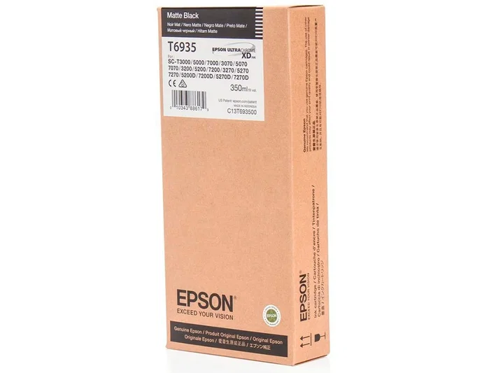 Epson Cartucho T693500 Negro Mate 350 ml Epson Cartucho T693500 Negro Mate 350 ml