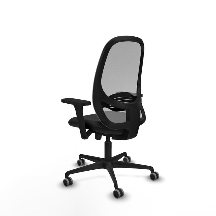 PIQUERAS Y CRESPO Silla de oficina Cilanco con mecanismo Sincro/Traslack, Negro y Gris PIQUERAS Y CRESPO Silla de oficina Cilanco con mecanismo Sincro/Traslack, Negro y Gris