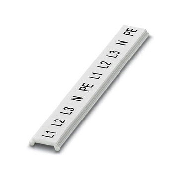 Phoenix Contact 0809528 Marcadores para bloque de terminales, Blanco, 5 mm Phoenix Contact 0809528 Marcadores para bloque de terminales, Blanco, 5 mm