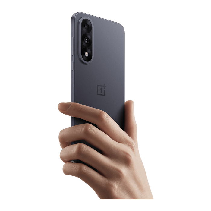 OnePlus Nord 5 - Smartphone 5G con 6.83" Pantalla AMOLED 144Hz, 8GB RAM + 256GB, Cámara Trasera 50MP, Batería 5200 mAh, Android 15 - Color Gris