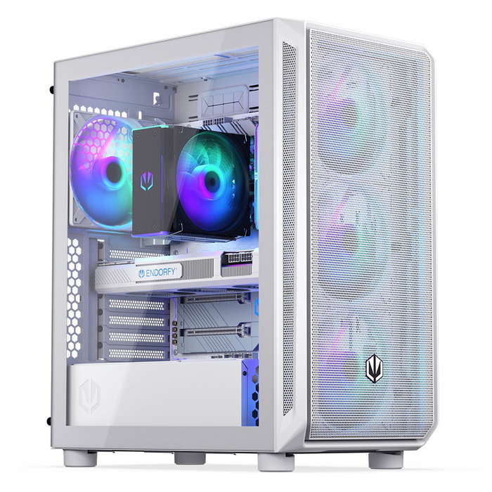 Endorfy Arx 500 White ARGB Torre PC ATX Blanca USB-C 7 Ventiladores Refrigeración 360mm Endorfy Arx 500 White ARGB Torre PC ATX Blanca USB-C 7 Ventiladores Refrigeración 360mm