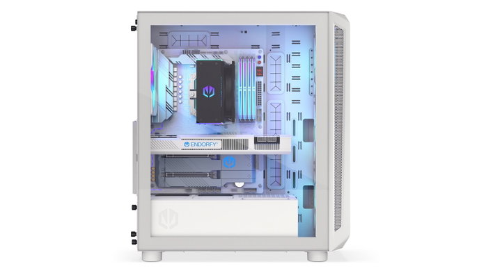 Endorfy Arx 500 White ARGB Torre PC ATX Blanca USB-C 7 Ventiladores Refrigeración 360mm Endorfy Arx 500 White ARGB Torre PC ATX Blanca USB-C 7 Ventiladores Refrigeración 360mm