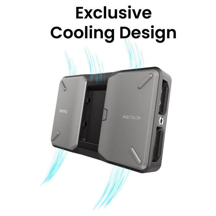 BenQ PVS7 Monitor de cámara de 7 pulgadas WUXGA IPS, 1920 x 1200, 2000 nits, HDMI/SDI, 16:10, Negro