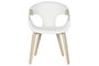 DKD Home Decor Silla Scandi Blanco 67.5 x 82 x 52.5 cm