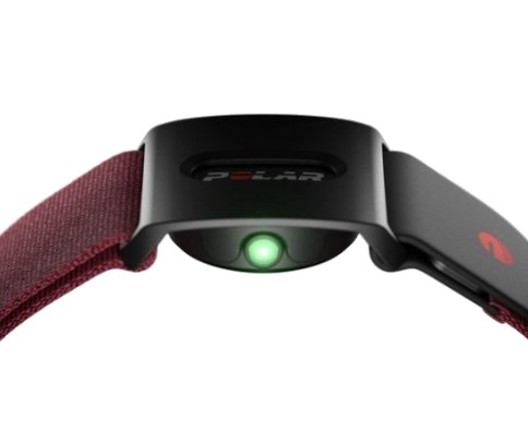 Polar Verity Sense rojo S-L