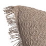 Ixia Cojín Marrón Algodón-Poliéster 45 x 45 cm (Pack de 2)