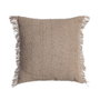 Ixia Cojín Marrón Algodón-Poliéster 45 x 45 cm (Pack de 2)