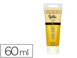 Liderpapel Pintura Acrílica Tubo de Plástico 60 ml Amarillo Nápoles