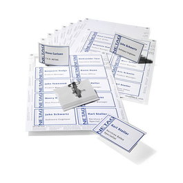 Durable 818200 Placas Identificativas Transparentes