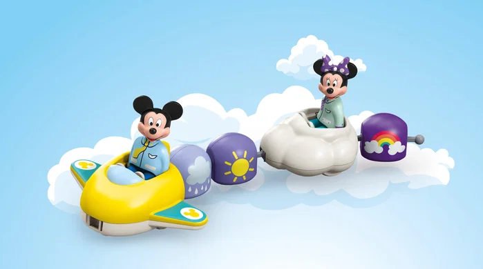 Playmobil Junior Disney Mickey y Minnie Tren Nube