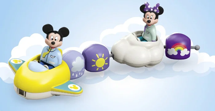 Playmobil Junior Disney Mickey y Minnie Tren Nube