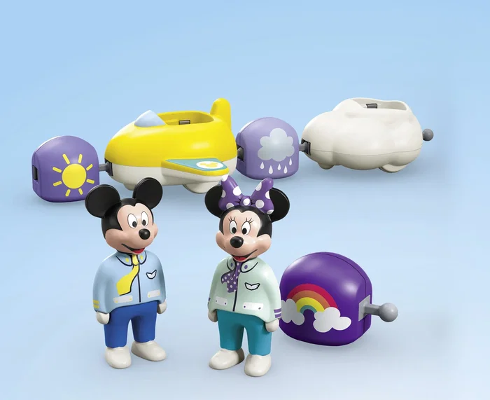 Playmobil Junior Disney Mickey y Minnie Tren Nube