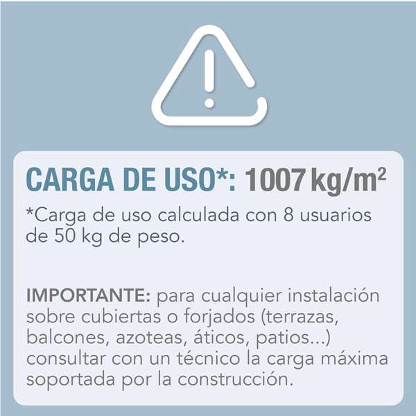 Intex Piscina Prism Frame Oval 610x305x122cm con Bomba