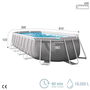 Intex Piscina Prism Frame Oval 610x305x122cm con Bomba