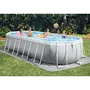 Intex Piscina Prism Frame Oval 610x305x122cm con Bomba