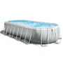 Intex Piscina Prism Frame Oval 610x305x122cm con Bomba