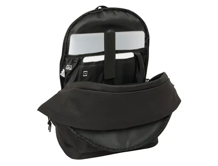 Safta Mochila Doble Atlético de Madrid Teen Black con USB para Portátil 15,6 pulgadas Safta Mochila Doble Atlético de Madrid Teen Black con USB para Portátil 15,6 pulgadas