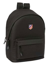 Mochila Escolar Atlético Madrid Negro 31 x 44 x 18 cm