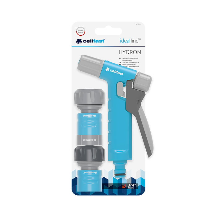 Cellfast Set de pistola de riego Hydron Cellpro 3/4 pulg 6 bar