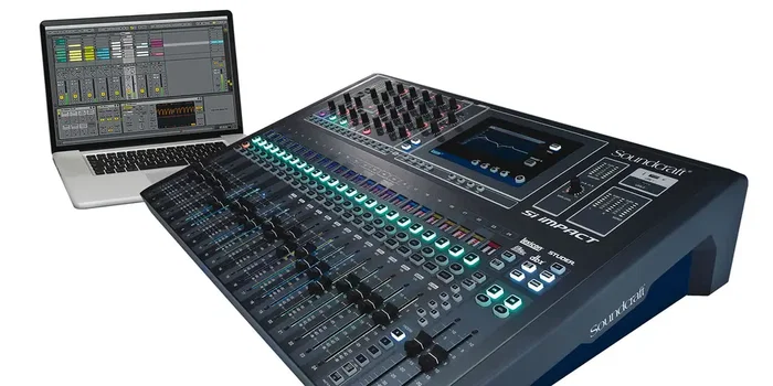 SOUNDCRAFT Si Impact Actualización Firmware Gratuita V2.0 Dobla Canales Mezclador Profesional