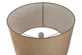 DKD Home Decor Lampara Sobremesa Bronce Beige Aluminio 42 x 69 x 42 cm