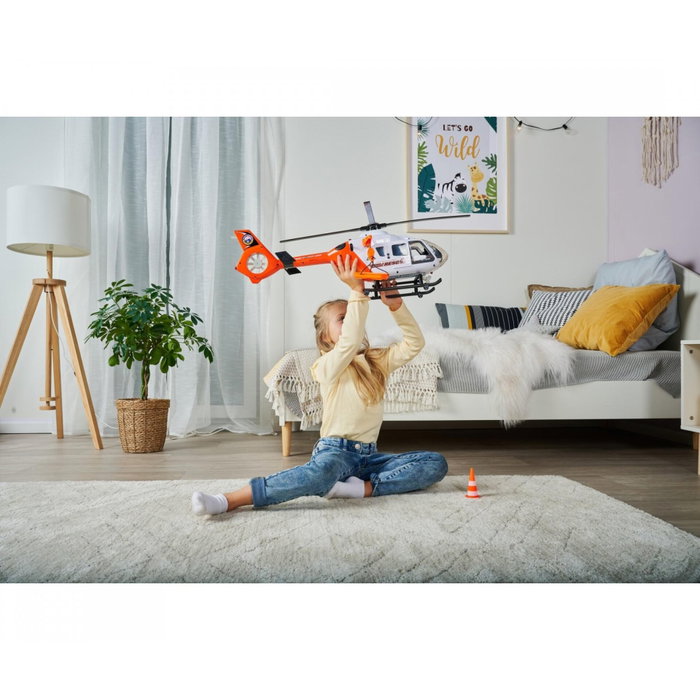Dickie SOS Rescue Helicopter 1:20 Blanco / Naranja