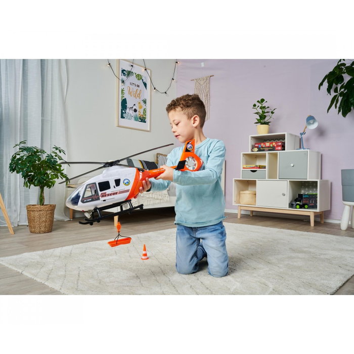 Dickie SOS Rescue Helicopter 1:20 Blanco / Naranja