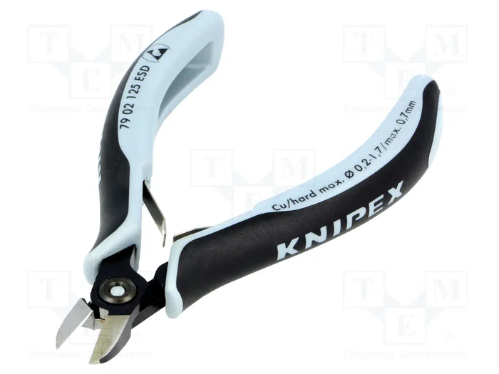 KNIPEX Alicates de corte lateral de precisión ESD 125 mm KNIPEX Alicates de corte lateral de precisión ESD 125 mm