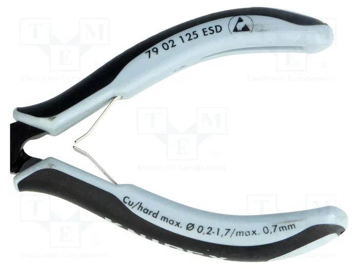 KNIPEX Alicates de corte lateral de precisión ESD 125 mm KNIPEX Alicates de corte lateral de precisión ESD 125 mm