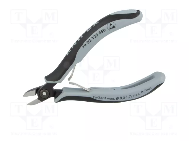 KNIPEX Alicates de corte lateral de precisión ESD 125 mm KNIPEX Alicates de corte lateral de precisión ESD 125 mm