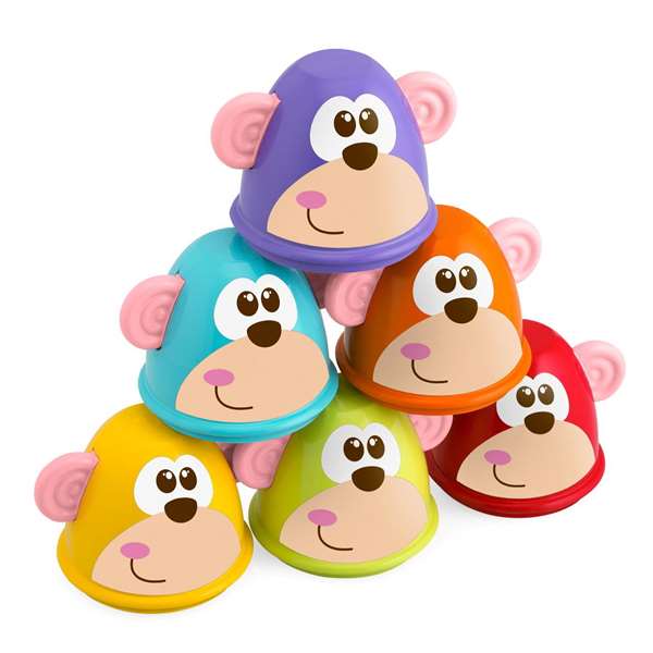 Chicco Juego de Bolos Animales con Pelota 11x15x9 cm Juguete Infantil Chicco Juego de Bolos Animales con Pelota 11x15x9 cm Juguete Infantil