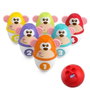 Chicco Juego de Bolos Animales con Pelota 11x15x9 cm Juguete Infantil