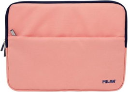 MILAN Funda semirrígida serie 1918 color rosa para portátil de 14 pulgadas