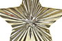 DKD Home Decor Decoracion Navidad Moderna Dorado Plateado Estrella Porcelana (4 Unidades) 5 x 17 x 19 cm