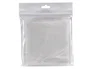Q-connect Sobre para CD/DVD Polipropileno Transparente con Cierre Velcro Bolsa 5 Unidades