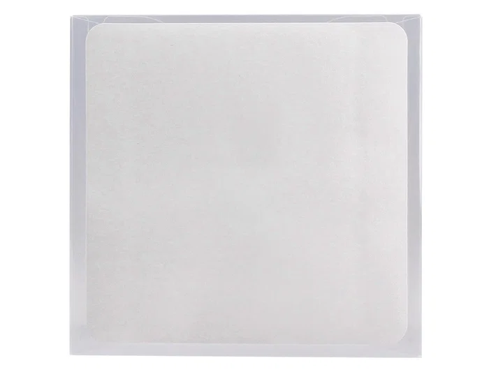 Q-connect Sobre para CD/DVD Polipropileno Transparente con Cierre Velcro Bolsa 5 Unidades