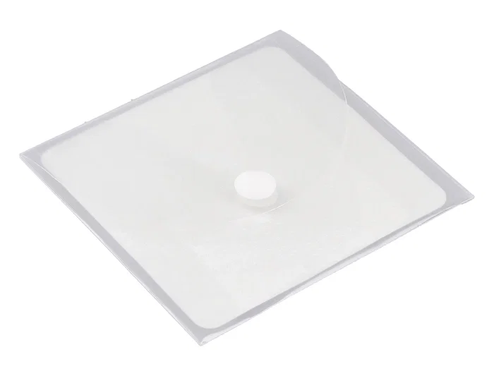 Q-connect Sobre para CD/DVD Polipropileno Transparente con Cierre Velcro Bolsa 5 Unidades