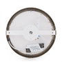 Plafón LED 18W 1800Lm 6000K Circular Níquel Satinado