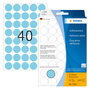 HERMA Etiquetas adhesivas circulares azules Ø 19,0 mm