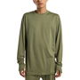 Sudadera sin Capucha Hombre Burton Midweight Crew Verde M